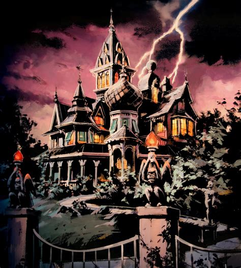 He soon discovers an apparently deserted house and proceeds to enter it. . The haunted mansion wiki
